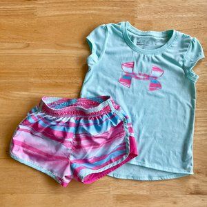 4T Under Amour Short Set